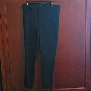 Skinny fit navy trousers